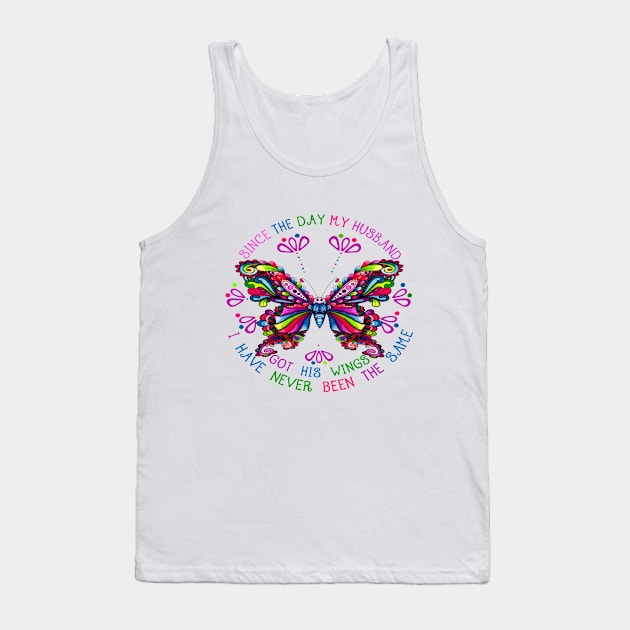 Since The Day My Husband Got His Wings Tank Top by DMMGear